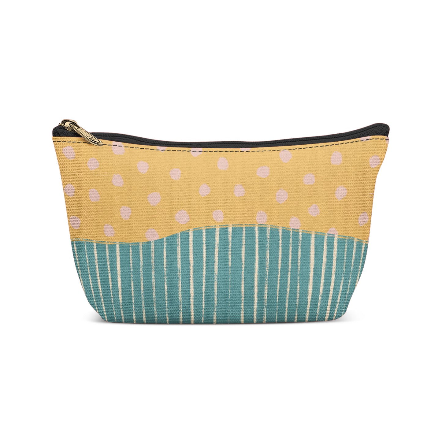 Retro Handdrawn Pattern Makeup Bag