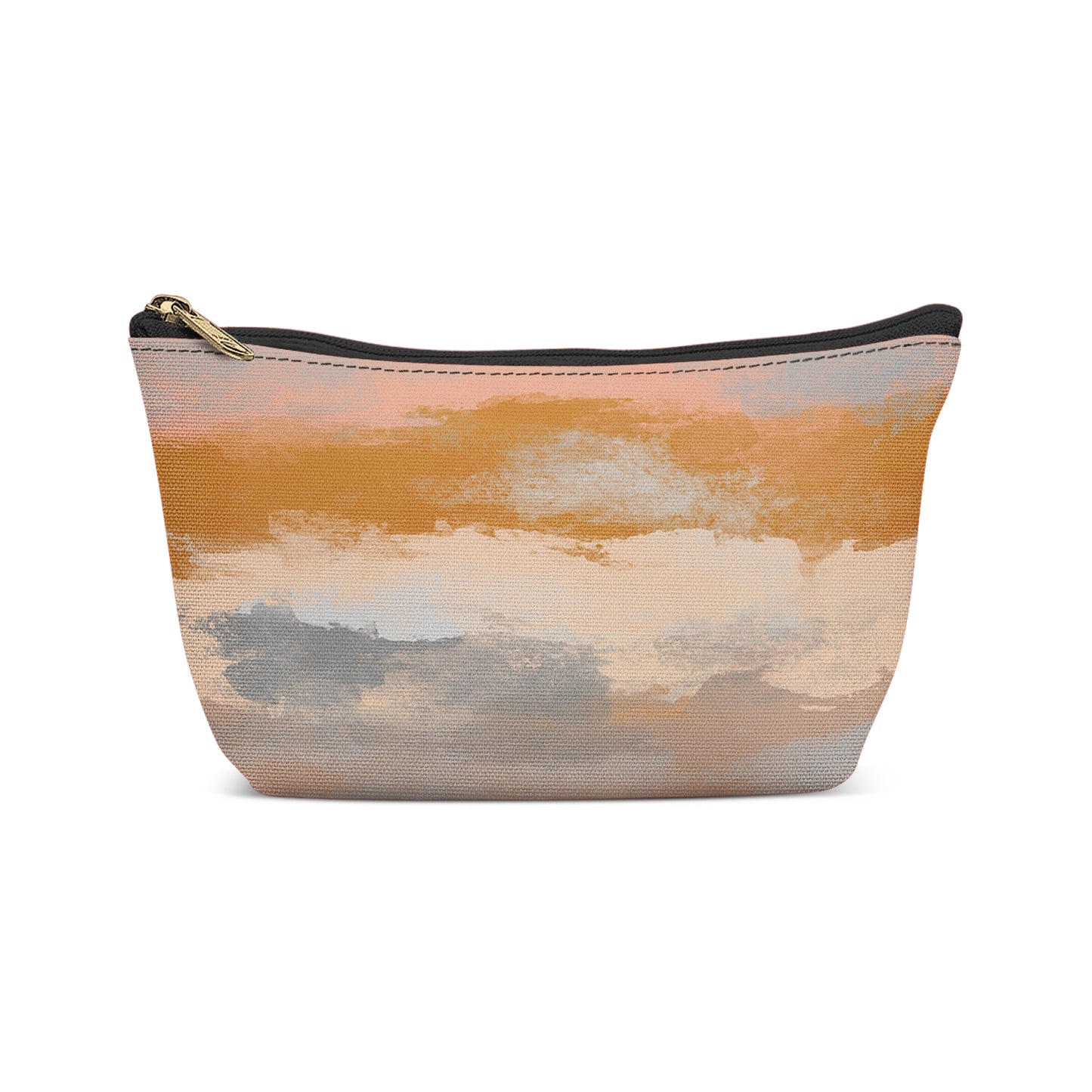 Painted Abstract Sky Makeup Bag