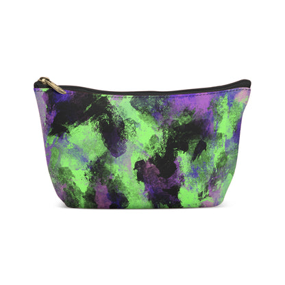 Cyberpunk Painted Abstract Makeup Bag