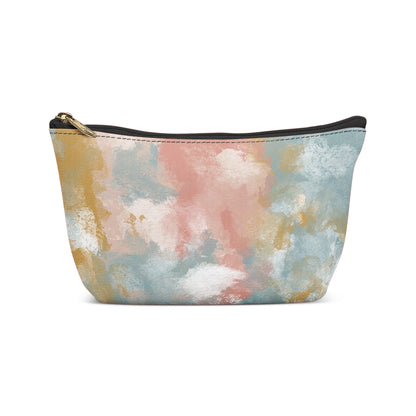 Pastel Abstract Pattern Makeup Bag