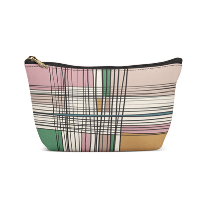 Mid Century Modern Colorful Makeup Bag