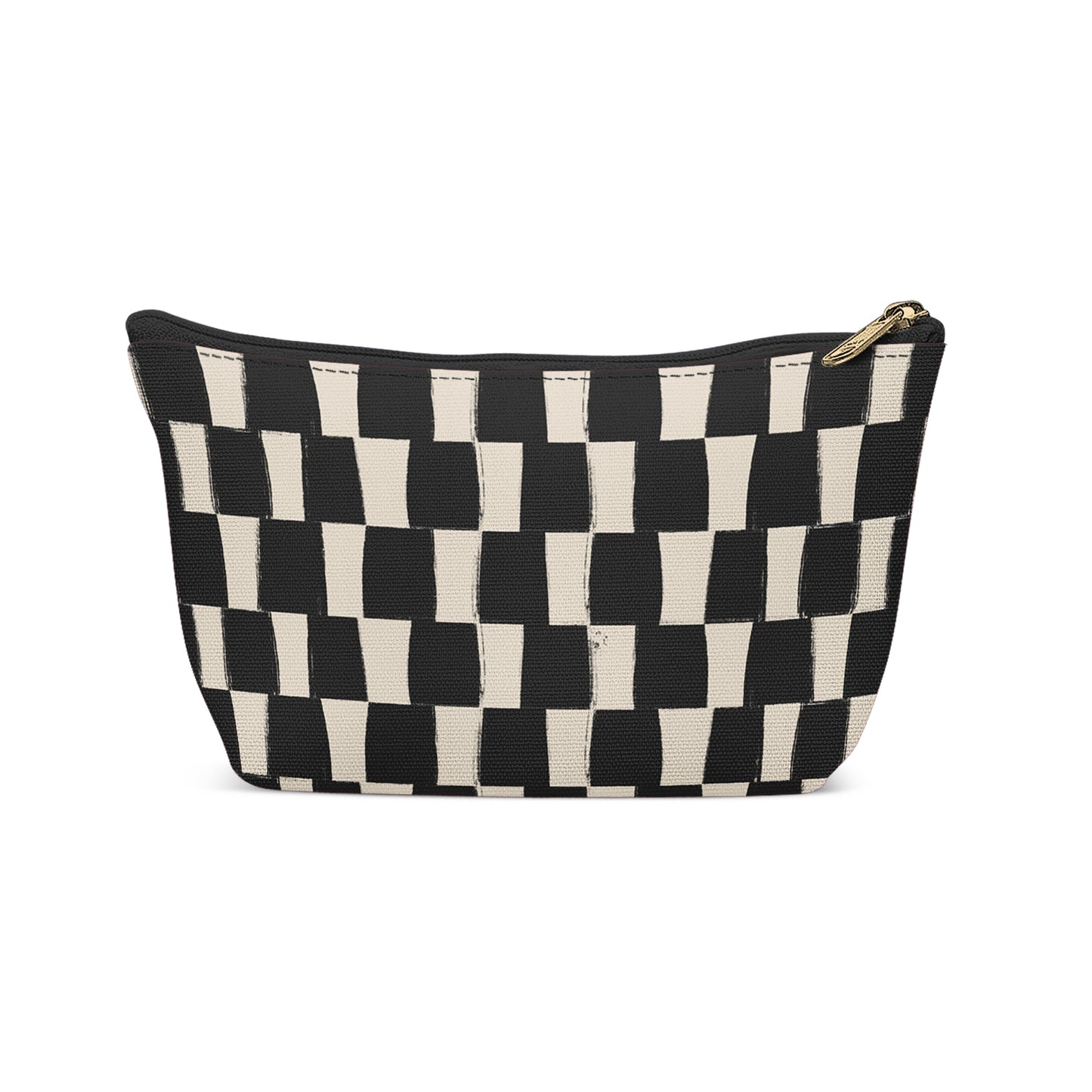 Black&Beige Retro Makeup Bag