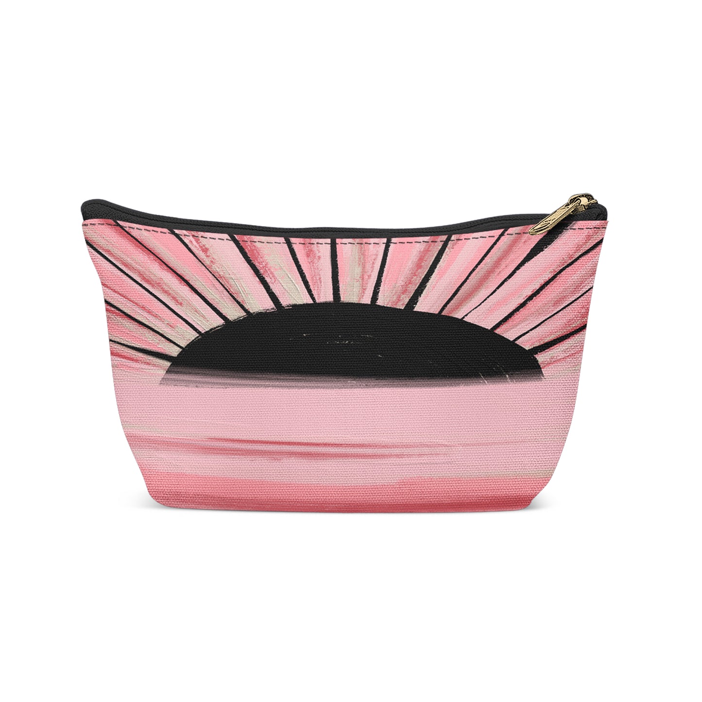 Painted Pink Sunset Makeup Bag