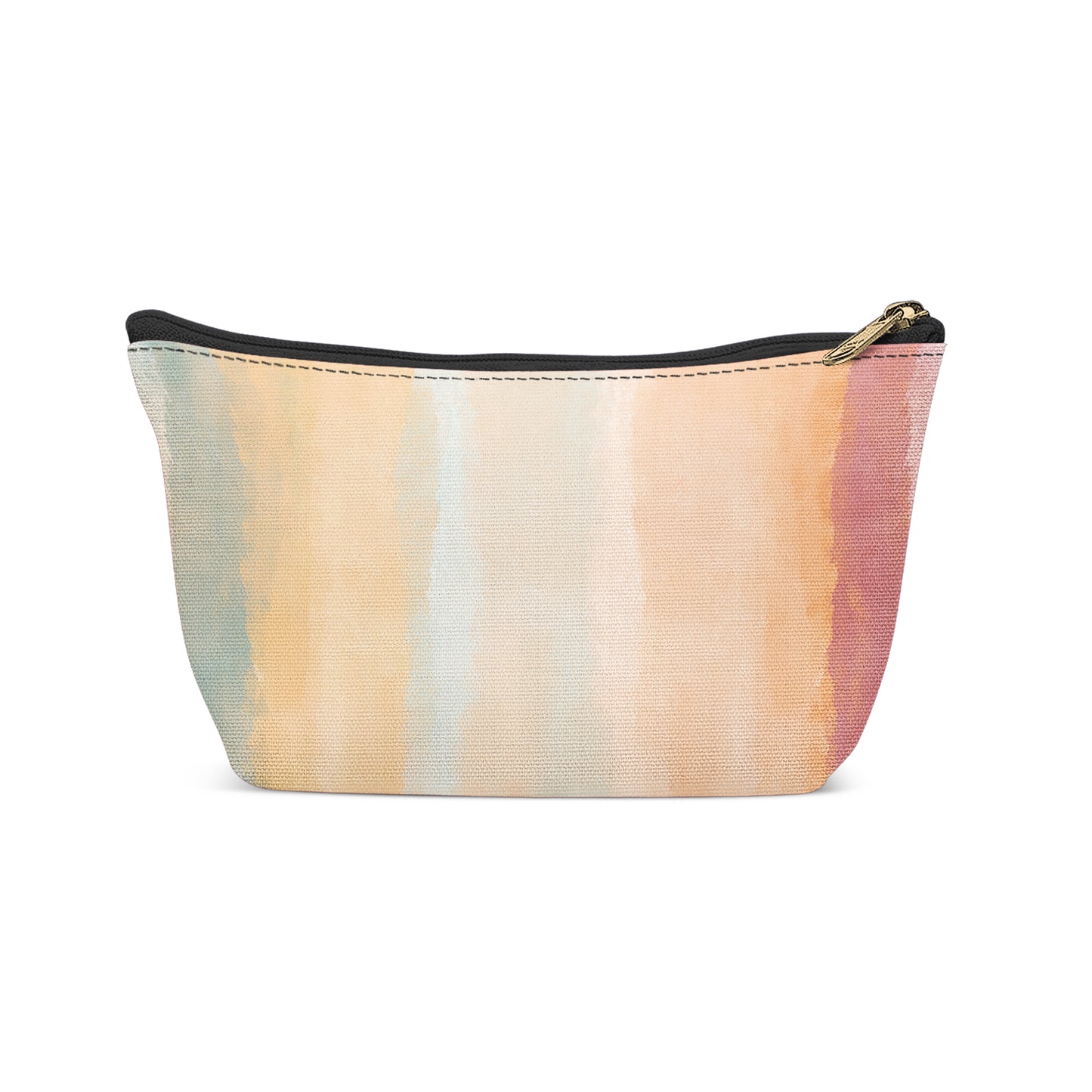 Painted Sunny Beach Abstract Makeup Bag