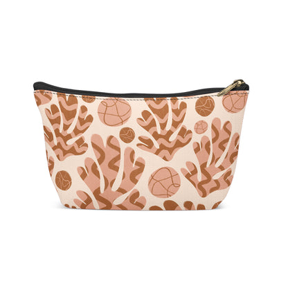 Boho Beige Makeup Bag