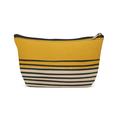 Yellow Mid Century Modern Makeup Bag