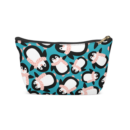 Funny Penguins Pattern Makeup Bag