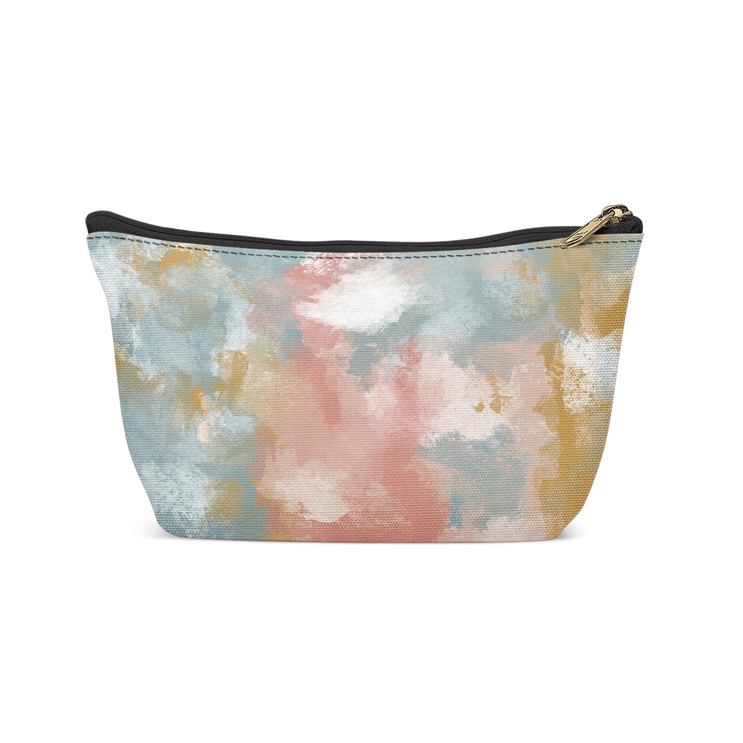 Pastel Abstract Pattern Makeup Bag