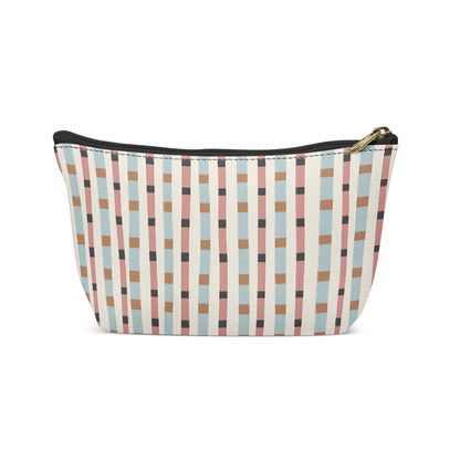 Retro Minimalist Pattern Makeup Bag