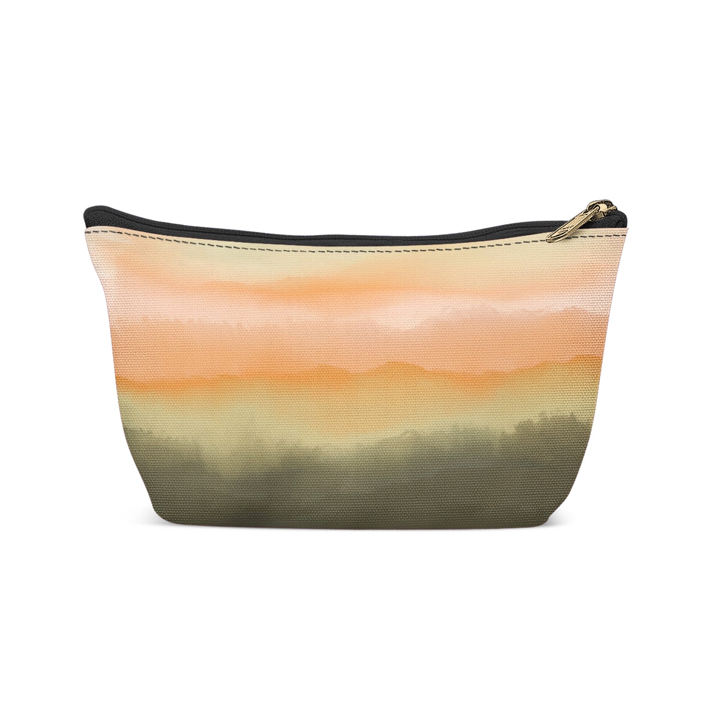 Valley Living Abstract Painted Makeup Bag