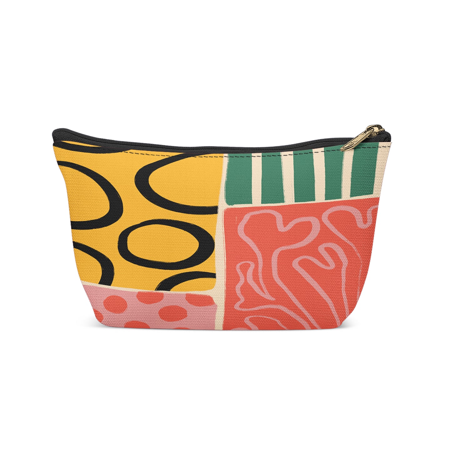 Modern Abstract Art Makeup Bag