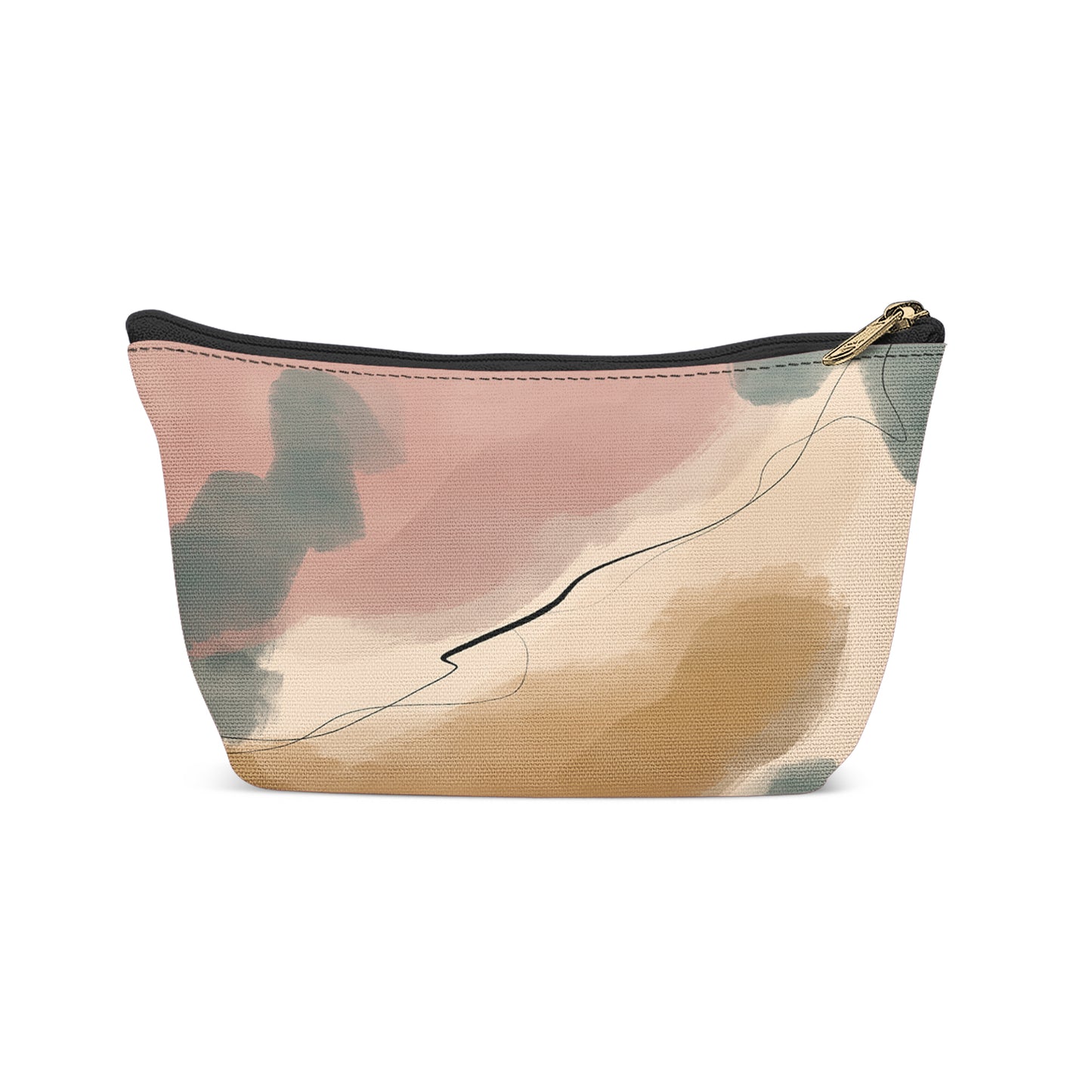 Pastel Modern Art Makeup Bag