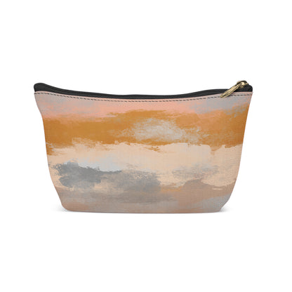 Painted Abstract Sky Makeup Bag