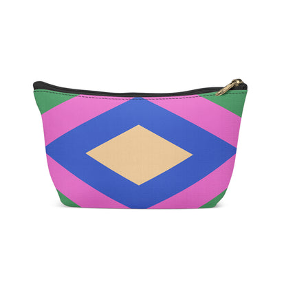 Retro Geometric Art No.2 Makeup Bag