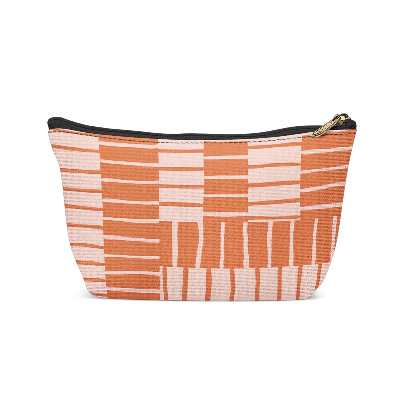 Pink Mid Century Modern Makeup Bag