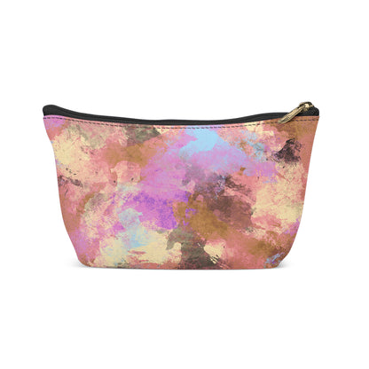Hand Painted Colorful Makeup Bag