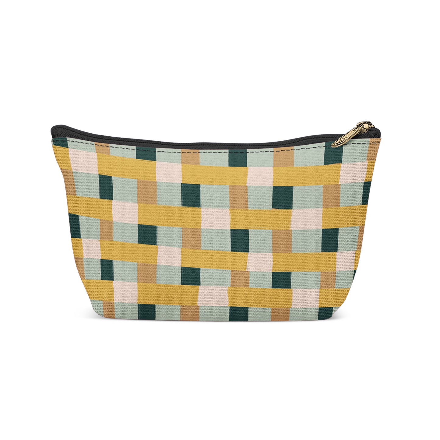 Retro Neutral Pattern Makeup Bag