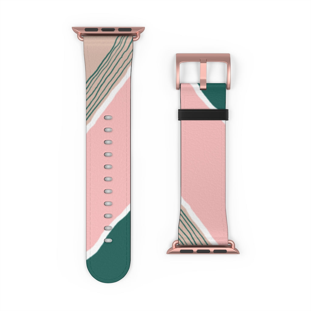 Abstract Beach Apple Watch Band