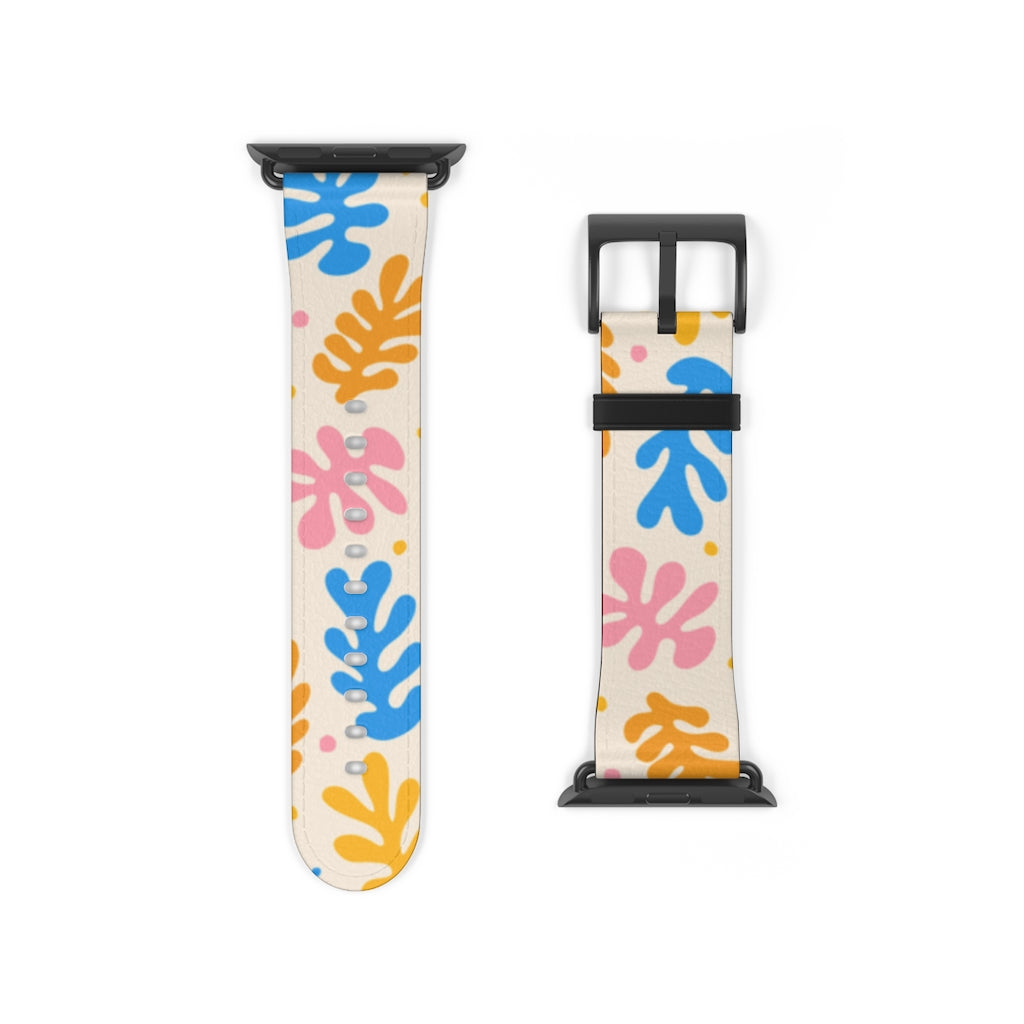 Colorful Leaves Apple Watch Band