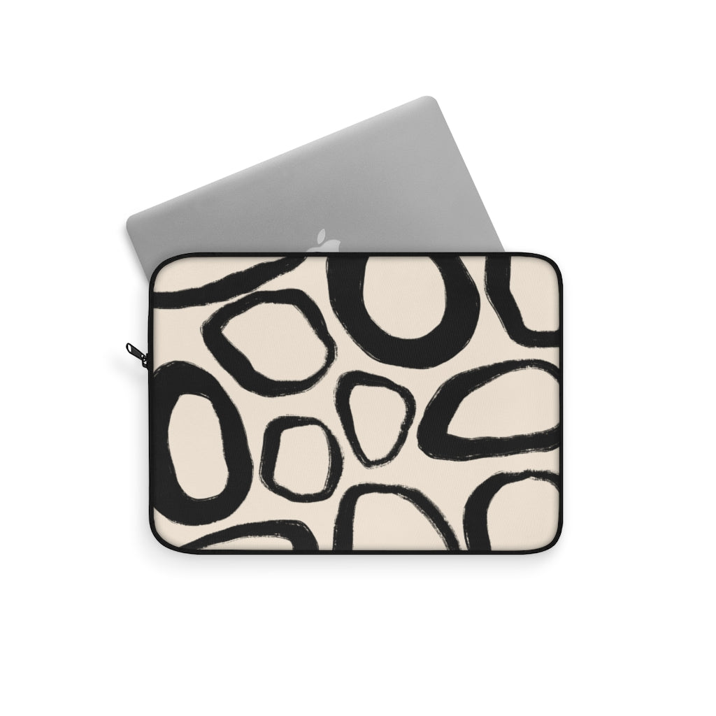 RUSTIC ABSTRACT LAPTOP SLEEVE