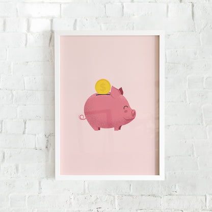 Piggy Bank Poster