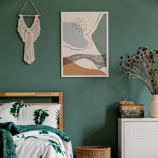 Mid-Century Modern Composition Art Print - HypeSheriff