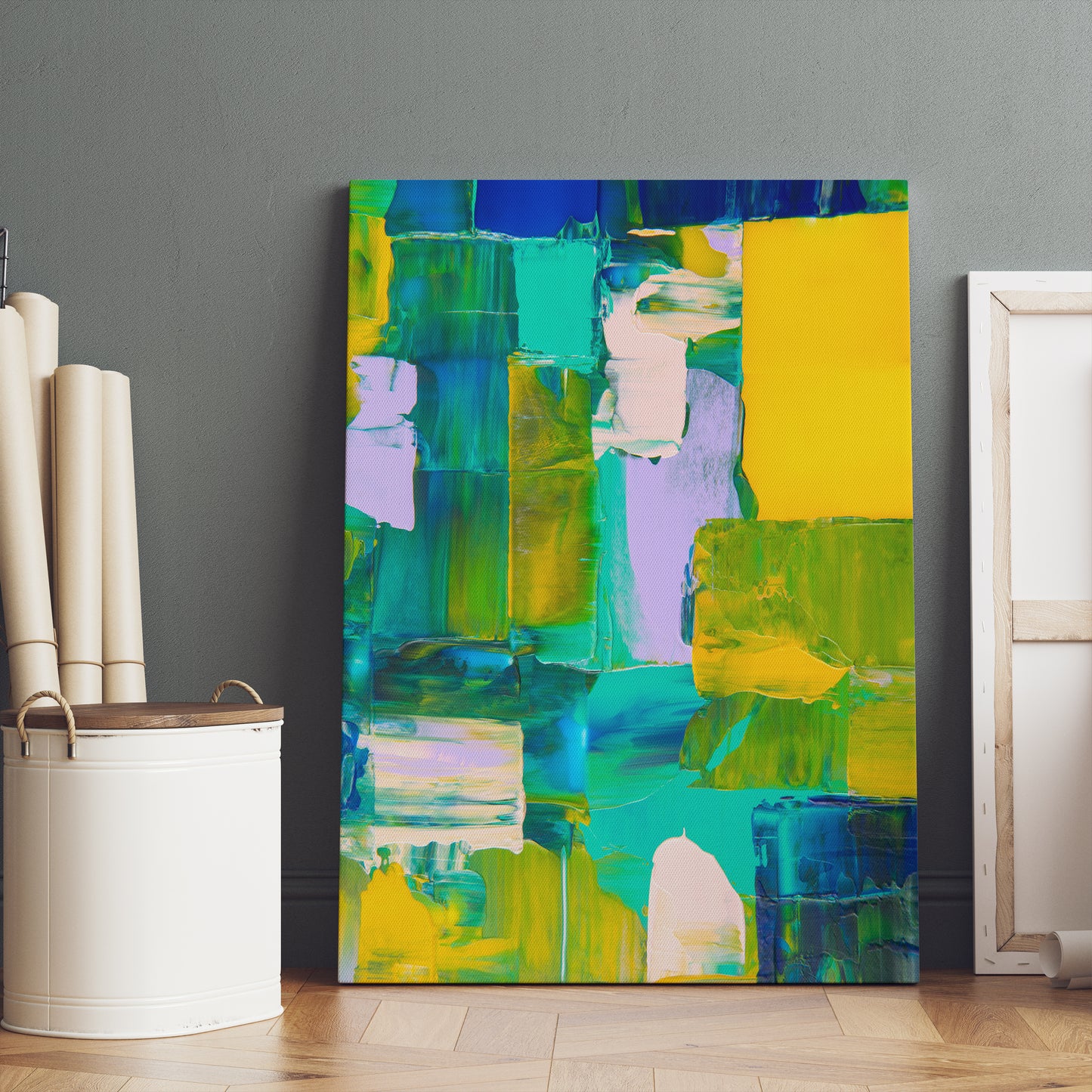 Wholesome Abstraction. Print on canvas