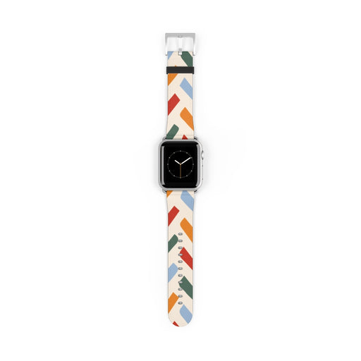 Retro Striped Apple Watch Band