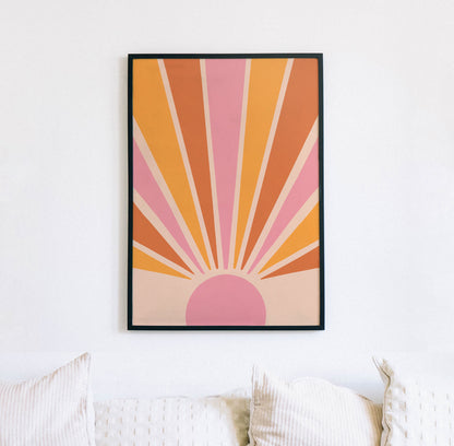 Calming Sunset Art Print