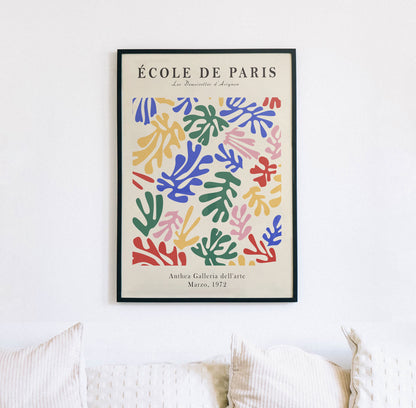 ÉCOLE DE PARIS Exhibition Poster