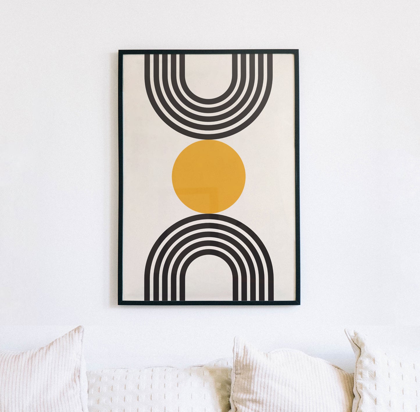 Geometric Arches Art Print