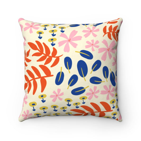 Spring Floral Pillow