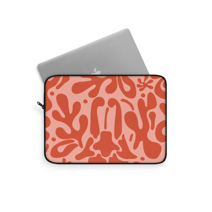 ABSTRACT FLORAL V9 LAPTOP SLEEVE