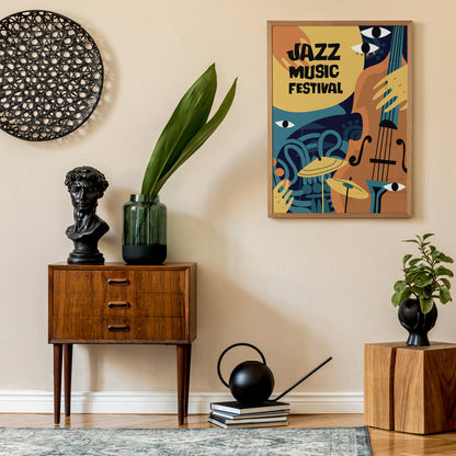 Jazz Music Festival Poster