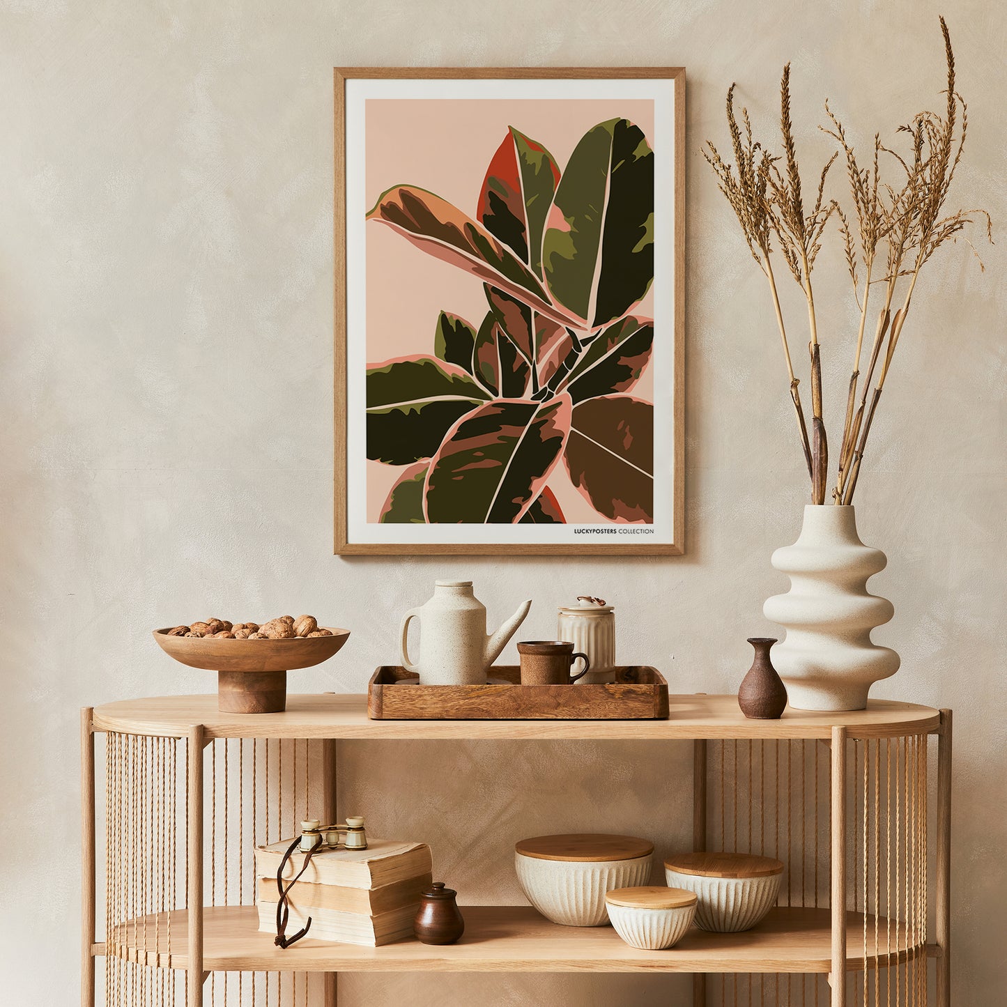 Ficus Elastica Belize Poster