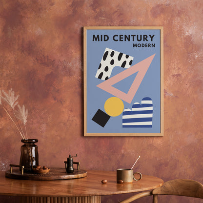 Mid Century Modern Poster