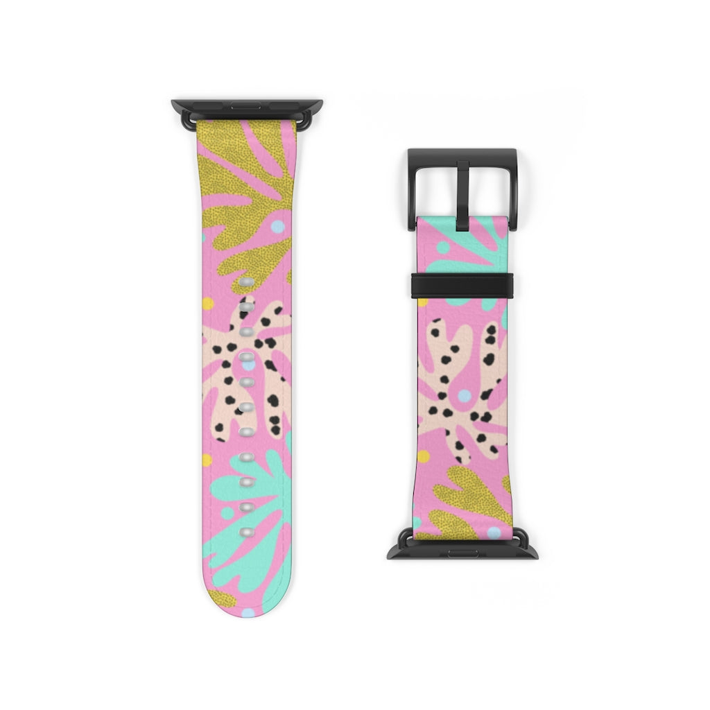 Pink Apple Watch Band
