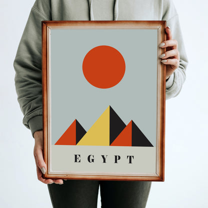 Minimalist Egypt Poster