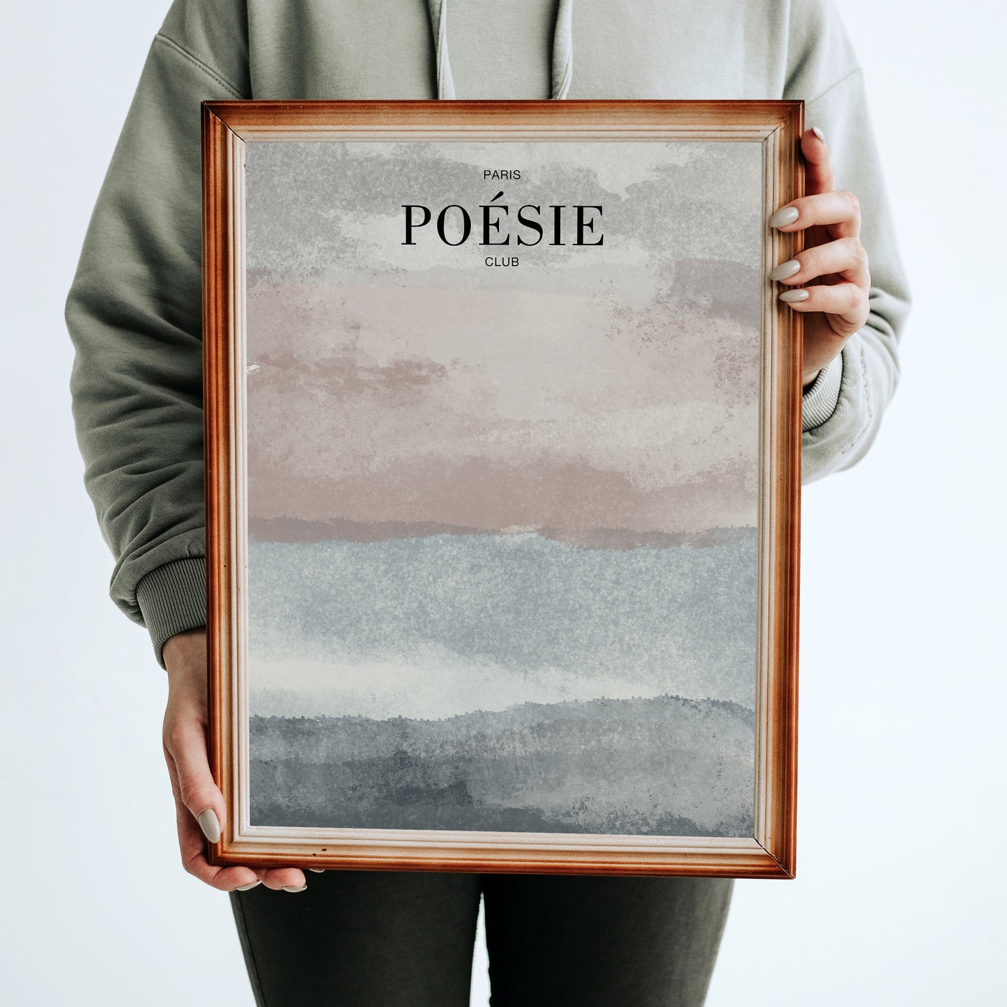 Painted Paris Poesie Club Poster