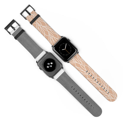 Beige Vintage Apple Watch Band