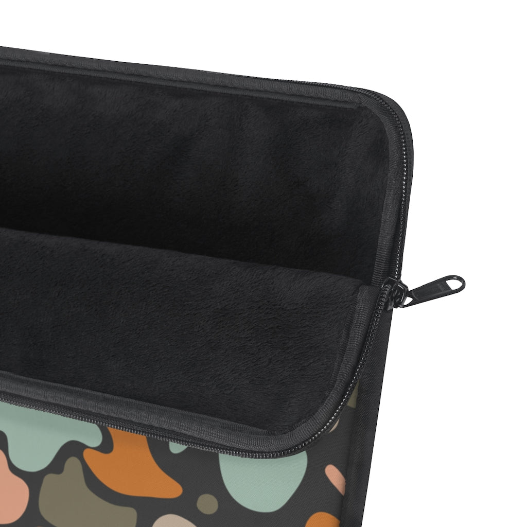 ABSTRACT FLORAL LAPTOP SLEEVE