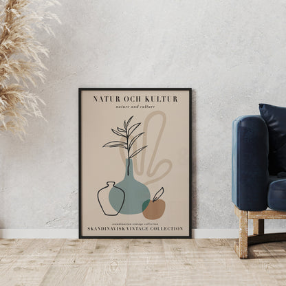Scandinavian Vintage Collection Poster