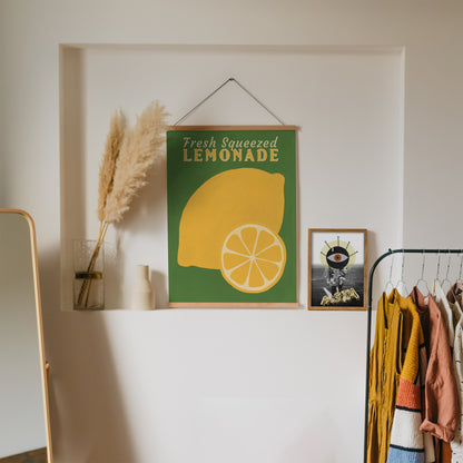 Fresh Squeezed Lemonade Poster