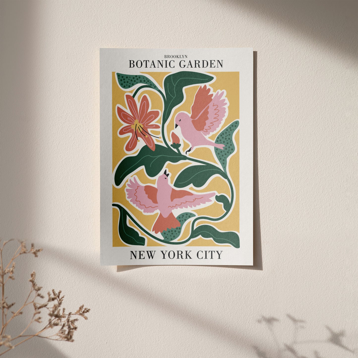 Brooklyn Botanic Garden, NY Poster