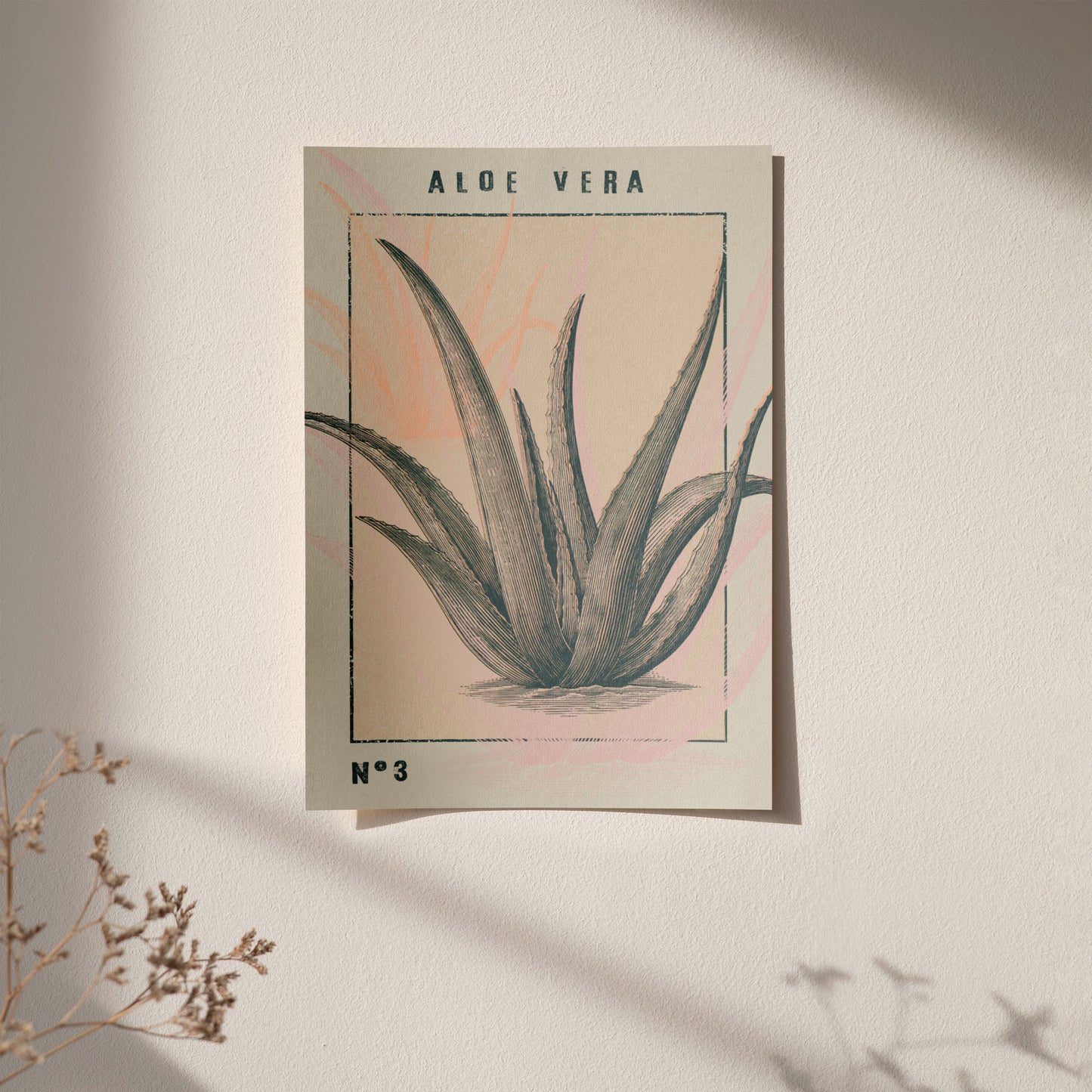 Aloe Vera Vintage Art Print