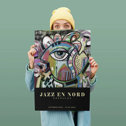 Colorful Jazz Music Festival Poster - HypeSheriff