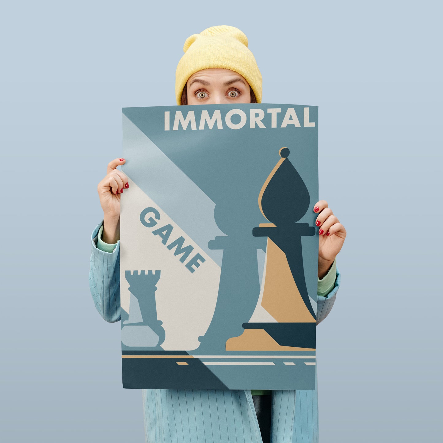 IMMORTAL GAME - chess poster