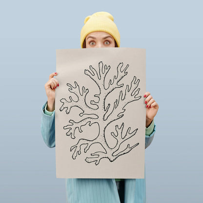Botanical Organic Poster - HypeSheriff