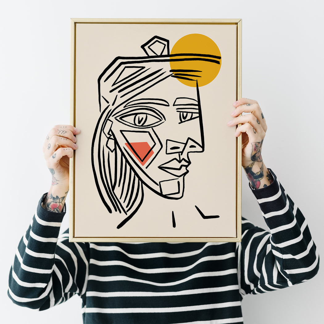 Woman Picasso Poster