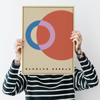 Bauhaus Sun Poster